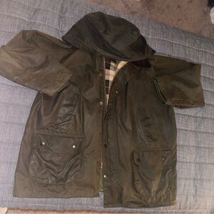 Men’s Sage Barbour Bedale with Hood Size 46 (XL)